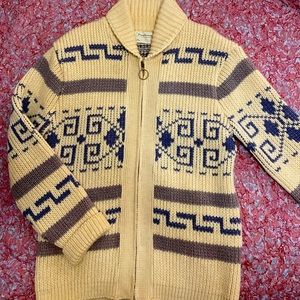 PENDLETON Vintage THE DUDE sweater OG. Men’s Large 100% Virgin Wool made in USA